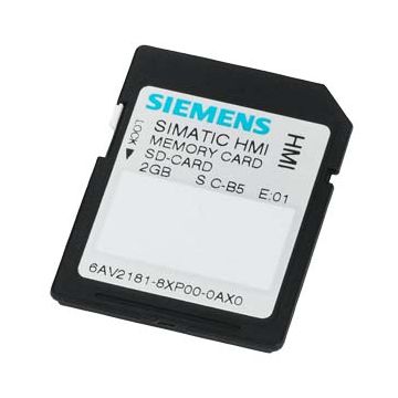 Siemens AG 6AV2181-8XP00-0AX0 SIE SD-CARD 2GB COMFORT PANEL