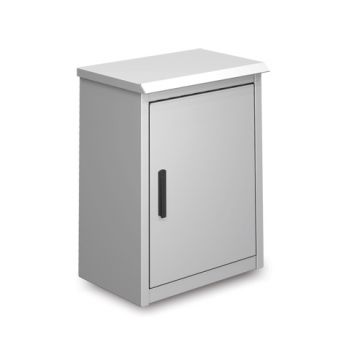 Staka RVS montagekast met draaideur 770x600x350mm (HxBxD) 1 compartiment IP44 (RL600)