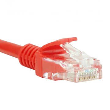 EMhub CAT 5e netwerkkabel 0.25 meter rood