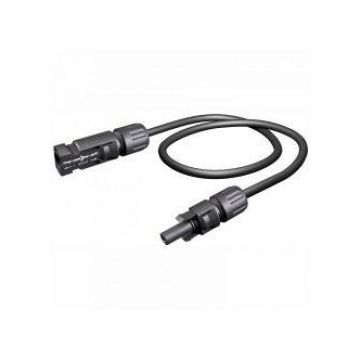 Solar kabel 6mm zwart 2 meter met MC4 connectoren