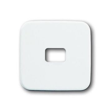 ABB Busch-Jaeger afdekplaat voor bedieningswip open voor symbool alpinwit (2520-214)