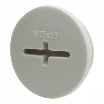 Wiska EVSG25 WIS BLINDSTOP M25x1 5 POL