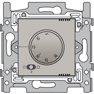 Niko elektronische thermostaat 230V - champagne (157-88001)