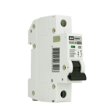 EMAT installatieautomaat 1-polig 10A C-kar (85001027)