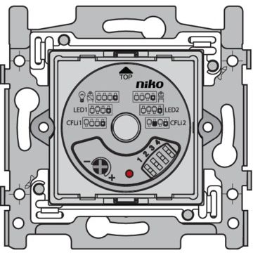 Niko Basiselement - Dimmer 325W Druk/draai 310-01901