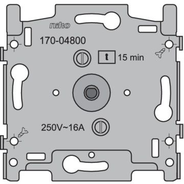 Niko Basiselement - Tijdschakelaar Timer 15 min. 170-04800