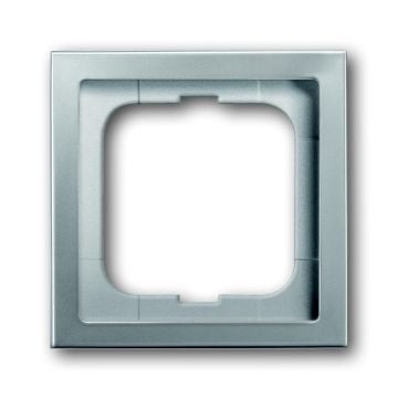 ABB Busch-Jaeger afdekraam 1-voudig - Pure stainless steel (1721-866K)