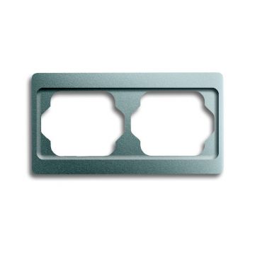 ABB Busch-Jaeger 1722 KA-266 BJ AFDPL 2V HOR WANDG TITANIUM (1722 KA-266)