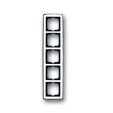 ABB Busch-Jaeger 1725-80G BUS AFDEKRAAM 5V S-CHROOM GLS