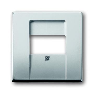 ABB Busch-Jaeger centraalplaat luidspreker/TAE/USB - Pure stainless steel (1766-866)