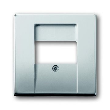 ABB Busch-Jaeger centraalplaat luidspreker/TAE/USB - Pure stainless steel (1766-866 BJ)