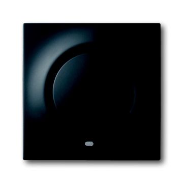 ABB Busch-Jaeger impuls schakelwip met lens - Zwart 1789-775-101 (2CKA001753A0158)