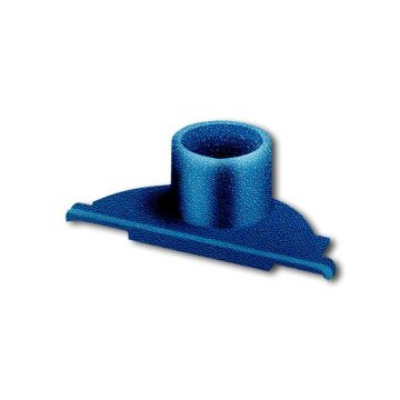 ABB Busch-Jaeger invoerschotje 1-voudig voor 20mm buis - Ocean blauw (2137/11 W-53)