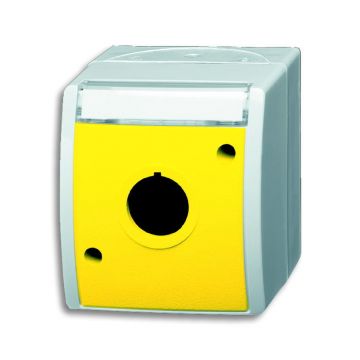 ABB Busch-Jaeger 2533 WN-15-53 BUS LEEG HUIS GAT 22.5 MM IP44 (2533 WN-15-53)