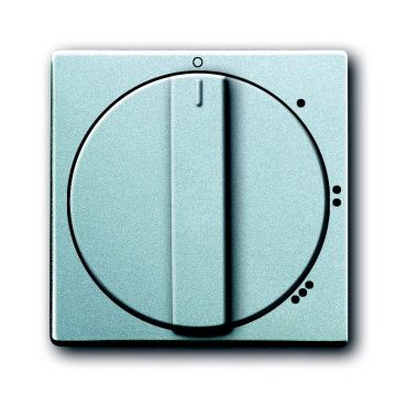 ABB Busch-Jaeger centraalplaat voor inbouw 3 standen schakelaar 2710 U - future linear aluzilver (2542 DR/01-83)