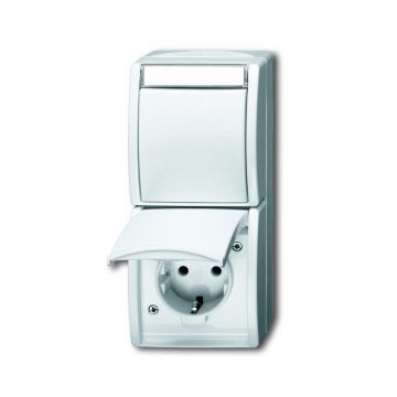 ABB Busch-Jaeger 2601/6/20 EBW-54 BJ COMB RA KV WIS OBIP44 O-AL (2601/6/20 EBW-54)
