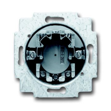 ABB Busch-Jaeger jaloezieschakelaarsokkel inbouw 2P +slot (2712 USL-101)