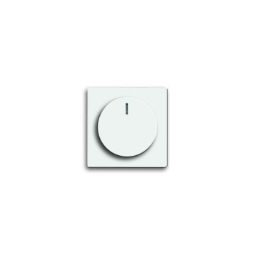 ABB Busch-Jaeger Centraalplaat draaidimmer - Solo/Carat/Future linear studiowit (6540-84-102 BJ)