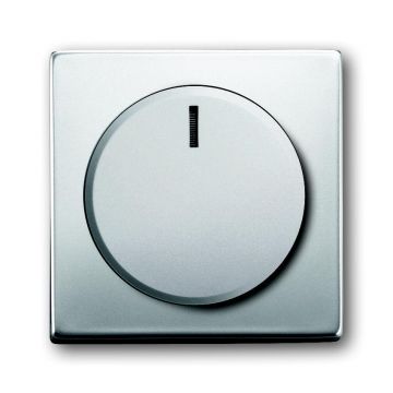 ABB Busch-Jaeger centraalplaat draaidimmer - Pure stainless steel (6540-866-102)