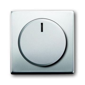 ABB Busch-Jaeger centraalplaat draaidimmer - Pure stainless steel (6540-866-102 BJ)