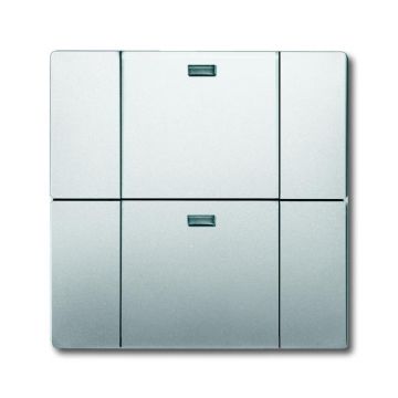ABB Busch-Jaeger 6732-866-500 BUS WAVELINE SENS 2V PURE-RVS (6732-866-500)