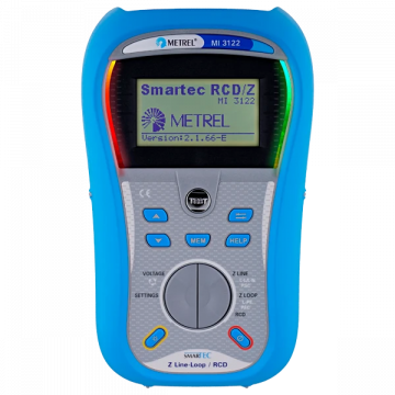 Metrel installatietester MI3122 Smartec RCD/Z. zonder tas Ca