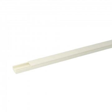 ATTEMA P25 kabelkoker met deksel 13x25mm (HxB) - crème per 4 meter (AT9272)