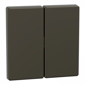 Merten by Schneider Electric bedieningswip serieschakelaar - Systeem-D mocca metallic (MEG3400-6052)