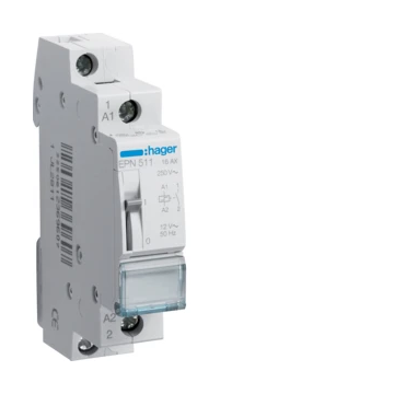 Hager impulsrelais 16A 12V AC (EPN511)