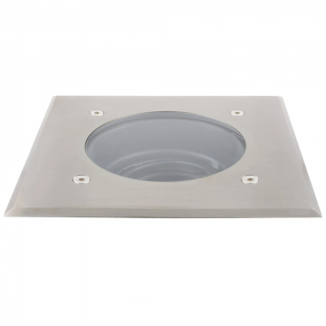 Yphix waterdichte grondspot GU10 overrijdbaar vierkant kantelbaar 160x160 hoogte 205mm IP67 RVS (50228010)