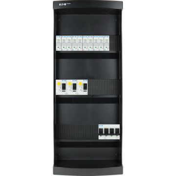 Eaton groepenkast 10 groepen 3 fase 220x550 (BxH) 