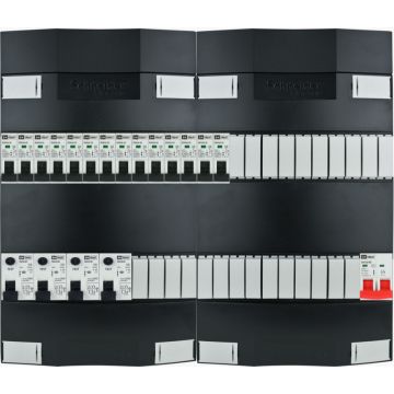 EMAT Schneider groepenkast 14 groepen 1 fase 440x380 (BxH) 