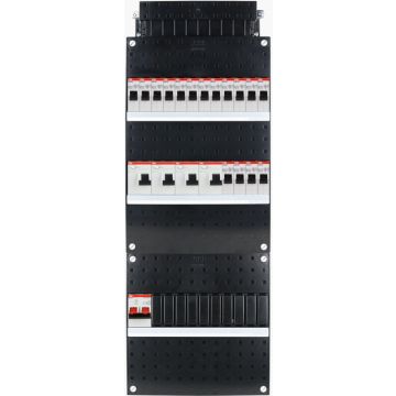 ABB-HAF groepenkast 16 groepen 1 fase 220x610 (BxH)