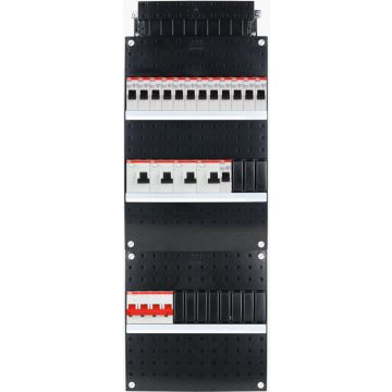 ABB-HAF Groepenkast 13 groepen 3 fase 220x610 (BxH)