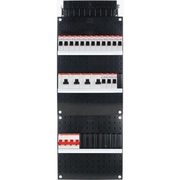 ABB-HAF Groepenkast 15 groepen 3 fase 220x610 (BxH)