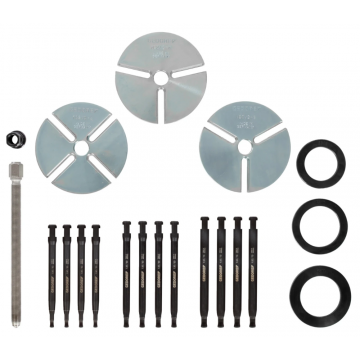 GEDORE kogellagertrekkerset PLUS maat 2 in koffer (1.92/2)