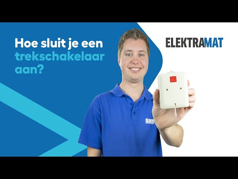 Miniatuur van PEHA wasmachine trekschakelaar 2P 16A 250V - crème wit (00370221)