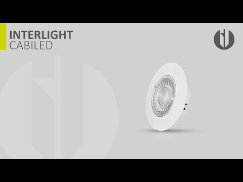 Miniatuur van INTERLight inbouwspot set dimbaar rond zwart 4W 260lm 2700K incl. driver Ø65mm - zaagmaat Ø58mm IP44 (IL-CBSET27B)