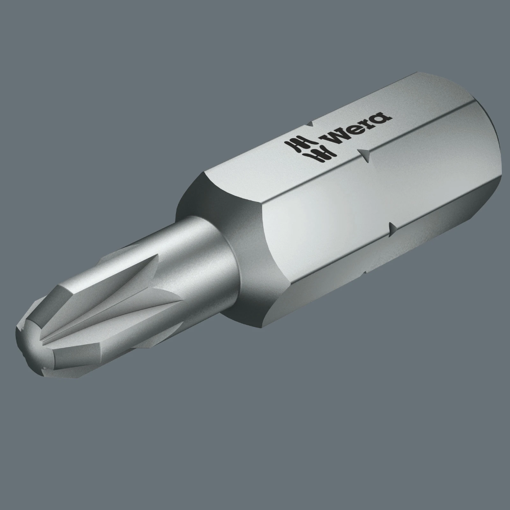 Miniatuur van Wera bit pozidrive PZ2 25mm 1/4" - per stuk (05135003001)