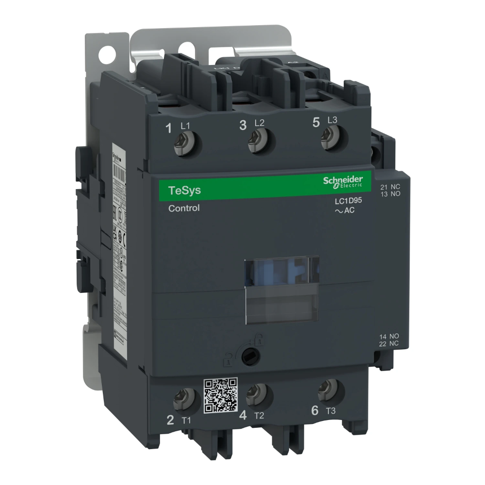 Miniatuur van Schneider Electric TeSys D - Contactor 3M - HC: M+V - AC-3&lt;=440V 95A - Stuurspanning: 230