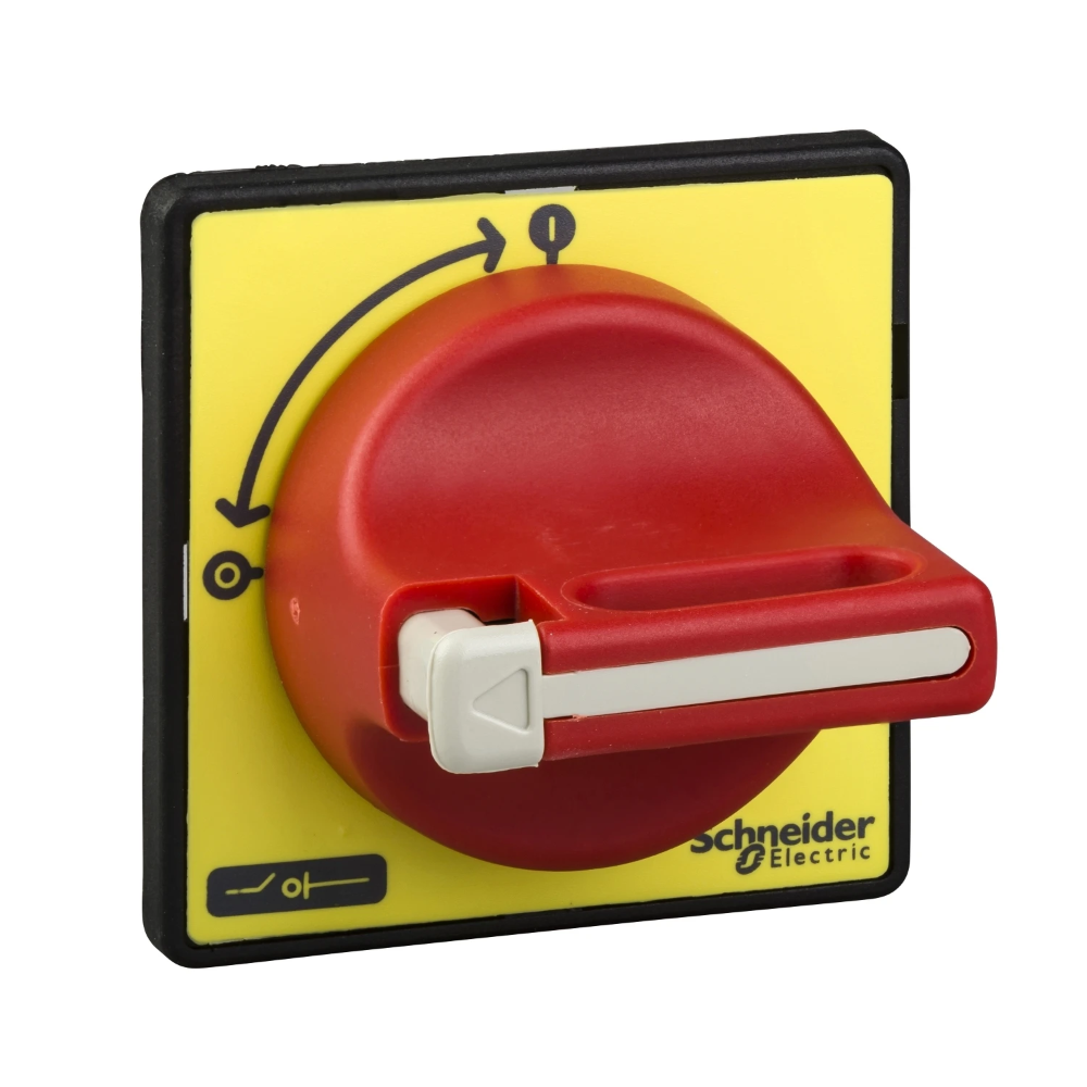 Miniatuur van Schneider Electric TeSys Mini/Vario - Draaibediening - 60x60mm - Voorkant - Rood - Vergre