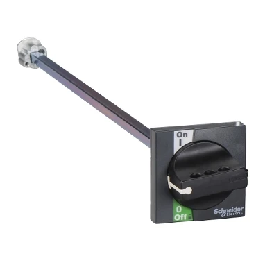 Miniatuur van Schneider Electric Draaibediening+verlengas - Voorkant - Zwart - Accessoires Compact INS4