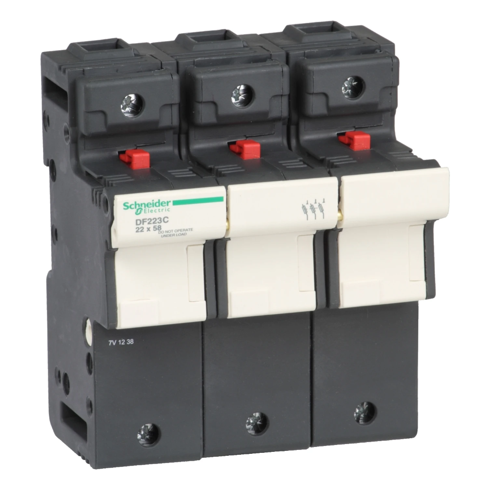 Miniatuur van Schneider Electric TeSys - Zekeringhouder - 3M -125A - Zekeringmaat: 22x58mm