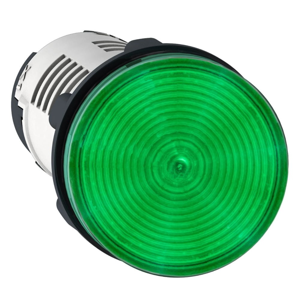 Miniatuur van Schneider Electric Harmony XB7, Signaallamp, Rond, LED, 24V, Schroefklemmen, Groen