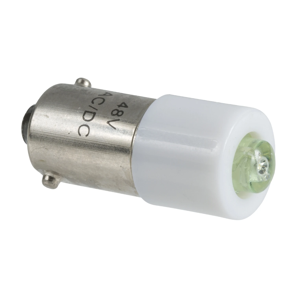 Schneider Electric LED-lamp, BA9S, 24V AC/DC, Groen