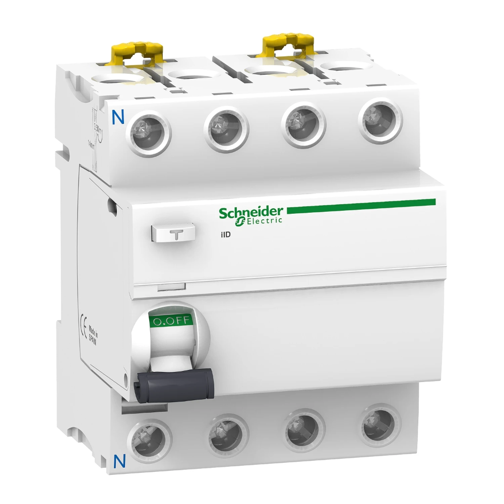 Miniatuur van Schneider Electric iID - Aardlekschakelaar 4P - In=25A - 300mA - Type A