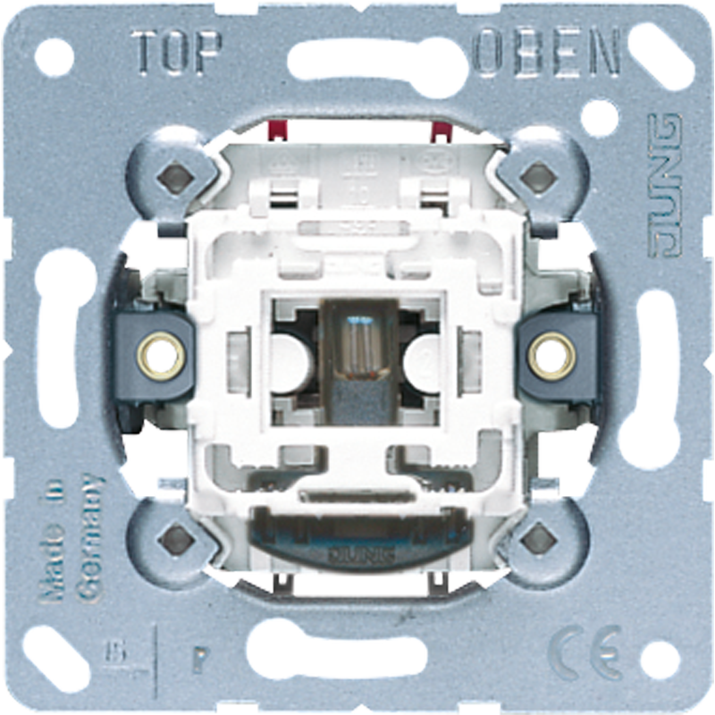 Miniatuur van JUNG wipcontroleschakelaar 2-polig inbouw (502KOEU)