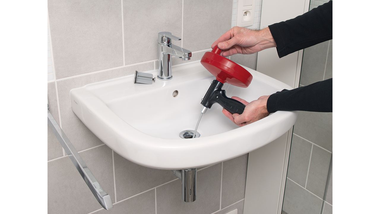 Miniatuur van Kreator ontstoppingspistool ontstoppingsveer dichte behuizing - 5 meter (KRT563004)