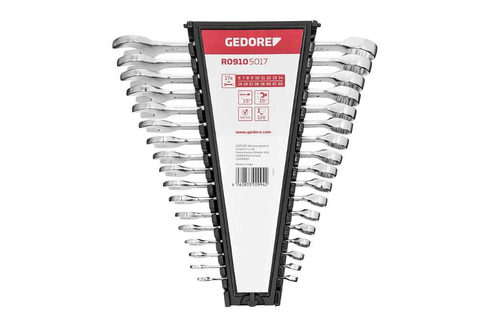 GEDORE RED ring steeksleutelset 6-22mm 17-delig (R09105017) main product photo