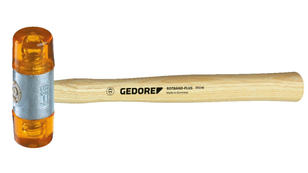 GEDORE kunststof hamer D=22 mm lengte 258mm 150g (224 E-22) main product photo